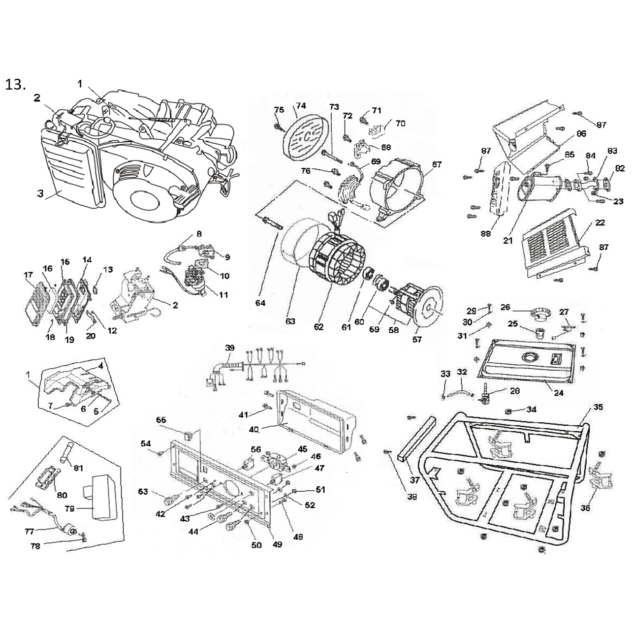Генератор многотопливный ЗЭСГ-5500