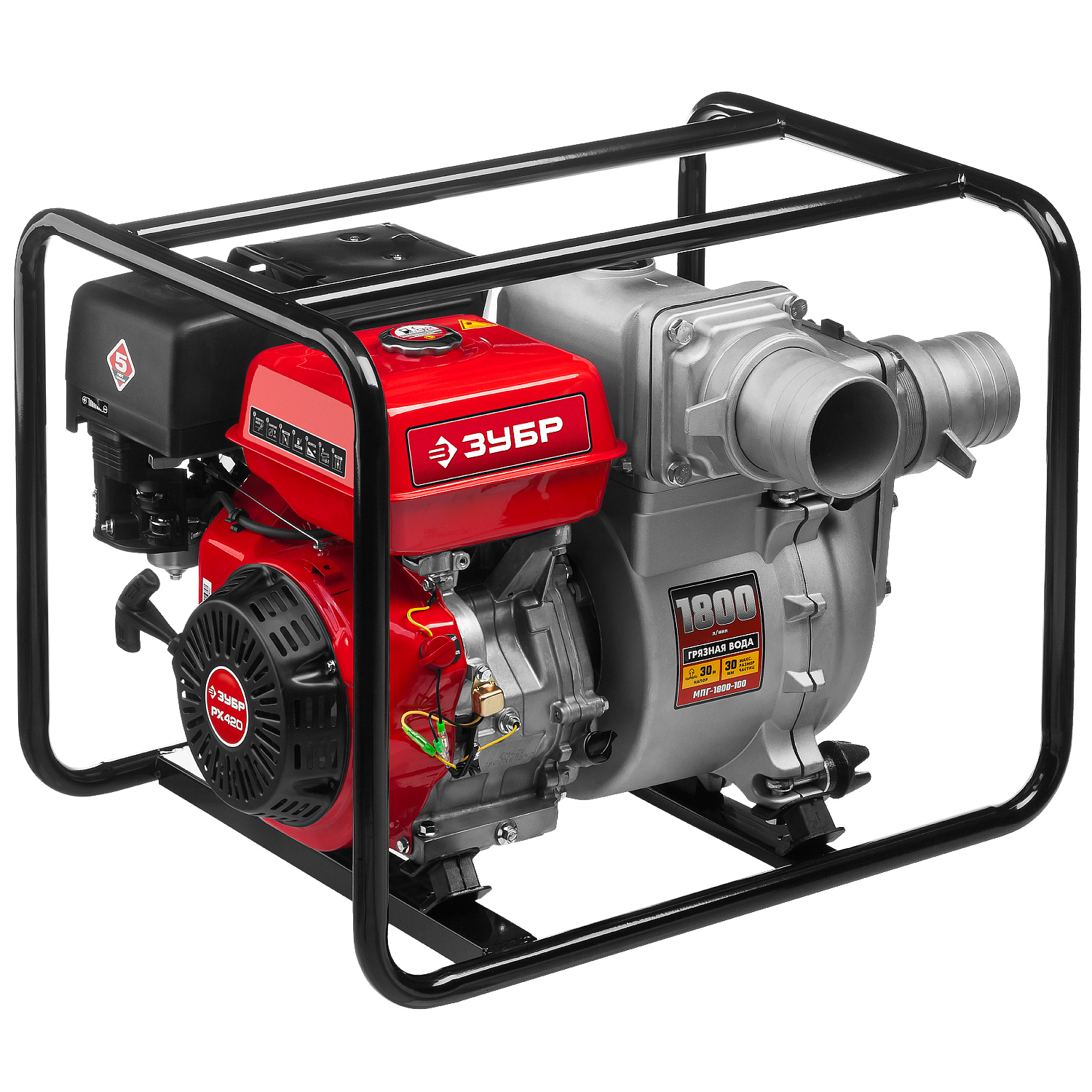 Мотопомпа бензиновая МПГ-1800-100