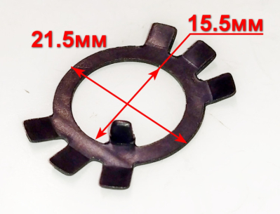 Стопорная шайба для МК-8000(38) HUC, 8000(16) YAH, 8000(18) HFC, 8000М(33) SEC