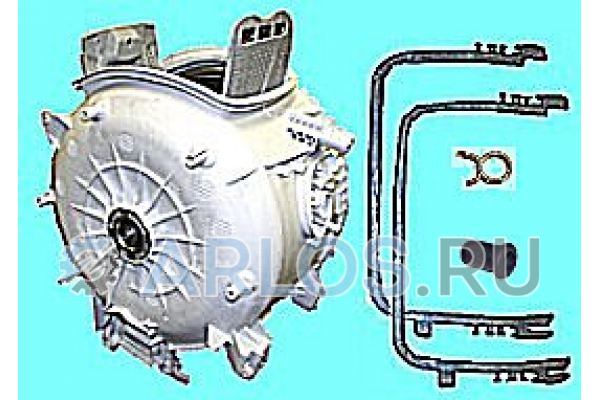 Бак в сборе с барабаном для стиральной машины Electrolux 4071394193